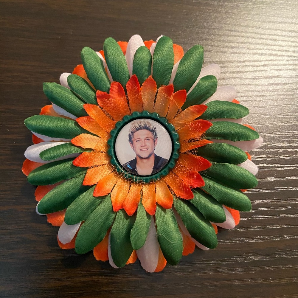 Niall hair flower/pin